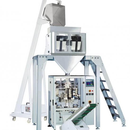 Weighing scale packaging machine